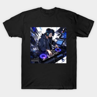 EDM Music Album Cover - Anime Wallpaper T-Shirt